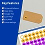 Avery TrueBlock Laser/Inkjet Round Multipurpose Labels, 1" Dia., White, 1200 Labels/Pack (94500)~#|#~4BFE8276-9D38-4423-8B4C82A85AC629AB_sc7