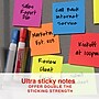 Staples Pop-up Ultra Sticky Notes, 3" x 3", Summer Breeze Collection, 100 Sheets/Pad, 24 Pads/Pack (ST62894)~#|#~4C02B78C-E14F-4E57-AFBF0473BF3A9111_sc7