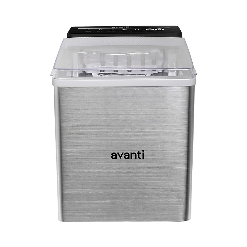 Avanti Speedy Ice Countertop Ice Maker, Stainless Steel (AVIM333S-IS) image 1