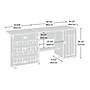 Sauder Select Craft/Sewing Cart, Mystic Oak (426136)~#|#~4C11D4D3-D0AE-4F96-8A2AFD9A06AAF8C0_sc7