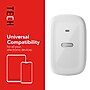 Staples TECH USB-C Wall Charger with Cable, 20W, White (ST62321)~#|#~4C146714-584D-40D1-AEB770E086EEA97F_sc7