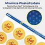 Avery Laser/Inkjet Round Multipurpose Labels, Clear, 30 Labels/Sheet, 10 Sheets/Pack (94505-CMF10)~#|#~4C14A1D0-08D0-4C90-B5E1C7FF573B49F9_sc7