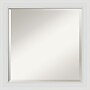 Amanti Art Flair Soft White Narrow Frame Wall Mirror, 24" x 24" (A42674960886)~#|#~4C1A823B-F15F-4677-A444770374CC4A65_sc7