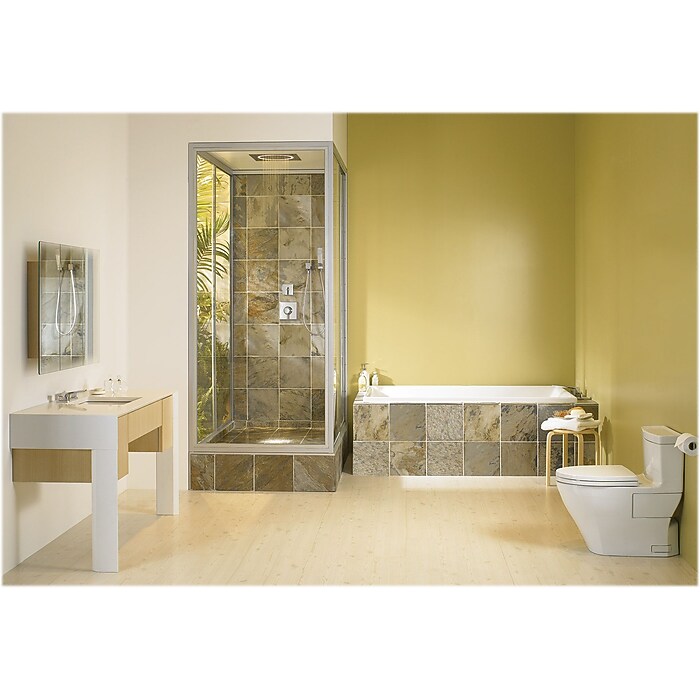 Toto Legato 1.28 gal. TORNADO FLUSH One-Piece Toilet, Cotton