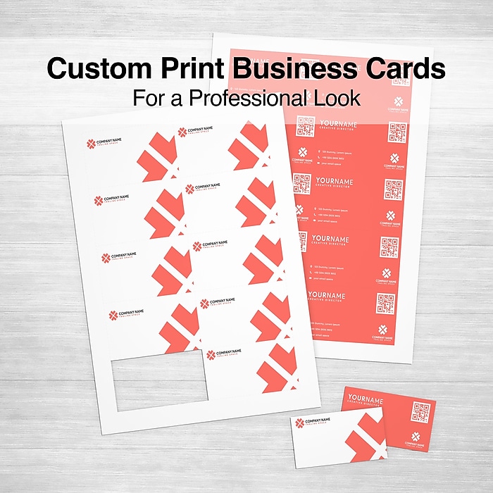 Can You Print Business Card at Staples 
