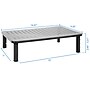Mount-It! Adjustable Monitor Riser and Stand, Holds 11" to 32" Screens, Black (MI-7363)~#|#~4C26BF15-AC16-4C2D-86127297BD869122_sc7