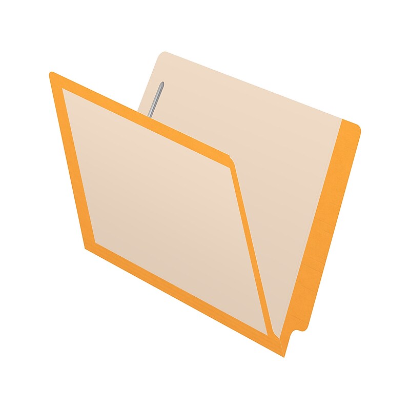 Medical Arts Press Reinforced End Tab File Folder, Straight-Cut, Letter Size, Manila/Yellow, 50/Box (S-09473-YLW) image 1