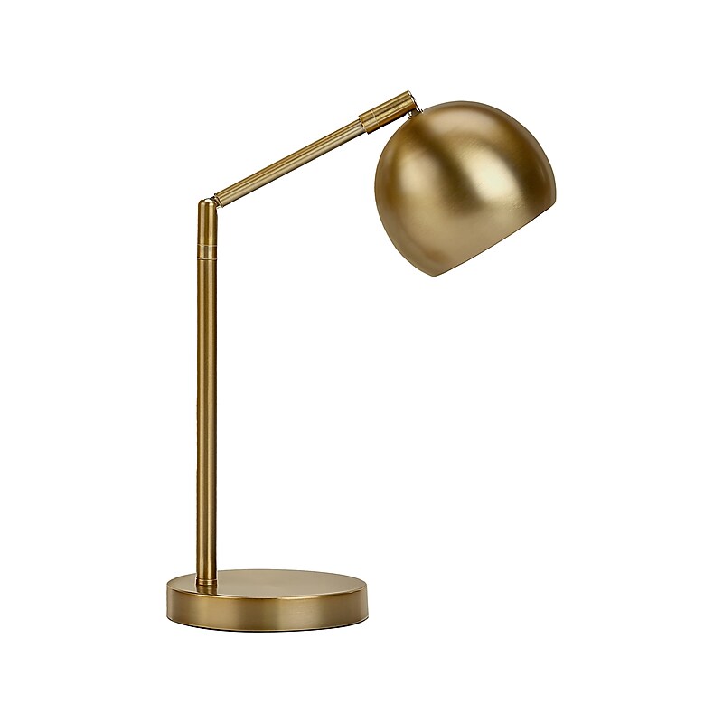 Monarch Specialties Inc. Incandescent Table Lamp, Metal Gold (I 9644) image 1