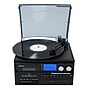 Victor VWRP‑4200 Cosmopolitan 8‑in‑1 Turntable 3‑Speed Player CD/MP3/Cassette, AM/FM, Dual Bluetooth, Black~#|#~4C2E802E-E66B-49A4-B4D31B7A6362C80B_sc7