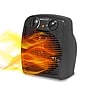 Brentwood 1500-Watt 5000 BTU Portable Ceramic Electric Heater and Fan, Black (H-F305BK)~#|#~4C39A2C8-58F5-4286-911BA19DEE597588_sc7
