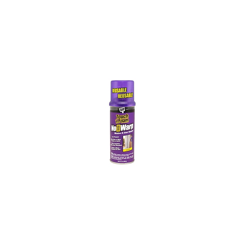 Dap Touch 'N Foam No Warp Window & Door Sealant, Cream, 12 oz., 12/Pack (B2321393) image 1