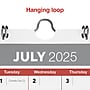 2025-2026 Staples 8" x 11" Academic Monthly Calendar, Gray/Red (ST62815-25)~#|#~4C453C21-8CDA-4859-A414E627101F962A_sc7