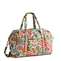 Vera Bradley Large Miramar 19.5" Nylon Carry-On Weekender, Leaf Me Not Paisley (50520-22537)~#|#~4C48245C-591C-4488-A4FD47887DB4EEE3_sc7