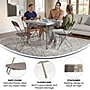 Flash Furniture HERCULES™ Plastic Armless Folding Chair, Premium Brown, 10/Pack~#|#~4C4F755E-0AF7-4CE4-B62F2F2394DCB398_sc7