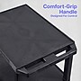 Luxor TUFFY 3-Shelf Multi-Purpose Utility Cart with Electric Power, Black (WT34E)~#|#~4C5223D0-BA7C-4B19-B18C8A6DE0BC9BA3_sc7