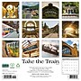 2027 Willow Creek Take the Train 12" x 12" Monthly Wall Calendar, Assorted Colors (65419)~#|#~4C5DC174-7F00-4EE2-910398EE6026EED3_sc7