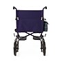 Medline Transport Wheelchair, Desk Lenth Arms, Navy (MDS808200KNM)~#|#~4C616133-3745-4652-98C085D3EDB3EA0F_sc7