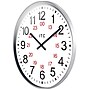 Infinity Instruments Profuse 19" Quartz Wall Clock, Plastic Case, Battery Powered (14246WH-3657)~#|#~4C64236F-A8FA-408A-BE9F0345868258E5_sc7