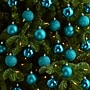 Nearly Natural Holiday Christmas Teal Shatterproof Ornament Set, 2.5", 30/Set (D1055-TL)~#|#~4C673511-D2F1-43F5-A037866043C5EA8A_sc7