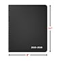 2025-2026 Staples 8" x 11" Weekly & Monthly Appointment Book, Black (ST60363-25)~#|#~4C67D2AD-301A-4203-80B162E3D440804C_sc7