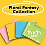 Post-it Notes, 1 3/8" x 1 7/8", Floral Fantasy Collection, 100 Sheet/Pad, 12 Pads/Pack (653AU)~#|#~4C699E08-7D29-40CB-97ED9D0D4B9566DE_sc7