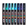 POSCA PC-5M Cool Water Based Paint Marker, Medium Bullet Tip,  Assorted Colors, 8/Set (UBCPC5M8CCOOLTONE)~#|#~4C702554-3110-475D-822536B75F2926FB_sc7