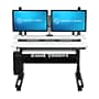 VersaDesk Foundry Bench 48"W Electric Rectangular Adjustable Standing Desk, White/Black (FB4830-BW-APP)~#|#~4C7243CB-C479-4750-BE884DDB066DCEB2_sc7