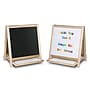 Flipside Dry-Erase Two-Sided Easel, Wood Frame, 19.5" x 18" (17406)~#|#~4C7A9050-7437-4289-ACBA5CFE768CB842_sc7