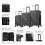 DUKAP Zahav 3-Piece Hardside Spinner Luggage Set, TSA Checkpoint Friendly, Black (DKZAHSML-BLK)~#|#~4C7E0CFF-8B6C-4FA5-AFEBFB7BFDF2A842_sc7