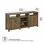 Bush Furniture Knoxville Console TV Stand, Screens up to 75", Reclaimed Pine (CGV265RCP-03)~#|#~4C81F95D-520C-4FA1-9775D7D07D6BACC1_sc7