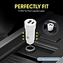 Overtime 38W Dual Port Car Charger & Two USB-C to Lightning Cables Bundle, White (OTC2PD6ICX2)~#|#~4C8CEA9F-6FE6-47C1-961CC0F0DDFC2D47_sc7