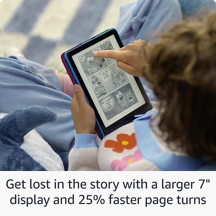Amazon Kindle Paperwhite Kids 7” E-Reader, Cyber City (B0CFPNV5KM
