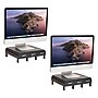 Mind Reader Monitor Stand and Desktop Organizer, Up to 22" Monitor, Black, 2/Pack (2MONSTA3D-BLK)~#|#~4C92CEC3-21AD-42EF-9C82E3915F438300_sc7