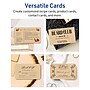 Avery Matte General Use Blank Cards, Kraft Brown, 30/Pack (95338)~#|#~4C9C71EA-E888-4962-8D74BC4D7D6291FF_sc7
