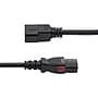 StarTech 4' C14 to Locking C13 Power Cable, Male to Female, Black (87L3-8400-POWER-CORD)~#|#~4CA1A838-8209-46CA-8F8C40049CDD5FF9_sc7