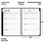 2026-2027 Staples 5.5" x 8.5" Academic Weekly & Monthly Planner, Plastic Cover, Assorted Colors (ST29502-27)~#|#~4CAAB843-C683-4A74-B069C39249B20807_sc7