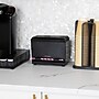 Mind Reader Plastic Straw Dispenser Pencil Dispenser, Black (STRAWDISP-BLK)~#|#~4CADCFDF-BCF1-42CF-8A3BC681ABD845D0_sc7