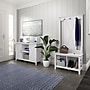 Bush Furniture Key West 30" Accent Cabinet with Doors and 4 Shelves, Pure White Oak (KWS146WT-03)~#|#~4CB5A2EE-C317-4DC2-9D457770649FACBC_sc7
