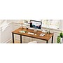 Eureka Ergonomic 47"W Computer Desk, Teak (CD009)~#|#~4CB8FB5C-AD34-4541-A4BA641BB83BE583_sc7