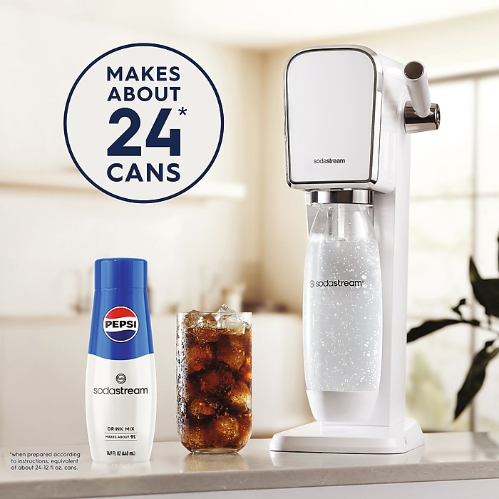 SodaStream Pepsi Drink Mix, 14.9 oz., 4 Bottles/Pack (1102987010