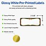 Avery Rectangle Multipurpose Labels, 1" x 2-5/8", White, 160/Pack (19479370509)~#|#~4CBB1AED-4468-4918-B026CD310E94E614_sc7