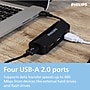 Philips 4-Port USB 3.0 Hub, Black (SWL3923B/37)~#|#~4CBC4733-329D-4D3A-AB9D8151339C3E0F_sc7