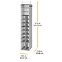 Whitmor Hanging Shoe and Accessory Organizer, Gray (5455-8111)~#|#~4CC31B14-A00F-440C-8360F3249A8B5133_sc7