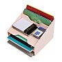 Mind Reader 5-Compartment Plastic Desk Tray, Pink (ANCHBOX5-PNK)~#|#~4CC4502E-5EE2-45A1-837B026277178A00_sc7