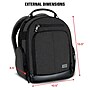 USA GEAR U Series Camera Backpack, Black (GRULUBK100BKWS)~#|#~4CC67067-B5DA-40A2-8F45CC929A15A010_sc7