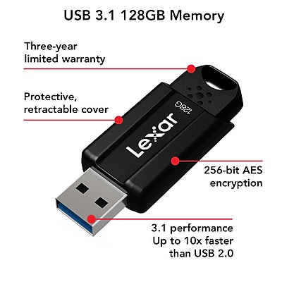Lexar JumpDrive S80 Flash Drive - Thumbnail 4