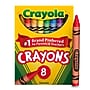 Crayola Crayons, Assorted Colors, 8/Box (52-3008)~#|#~4CCBF0D0-2D93-4197-9CDBE6B822D2E455_sc7