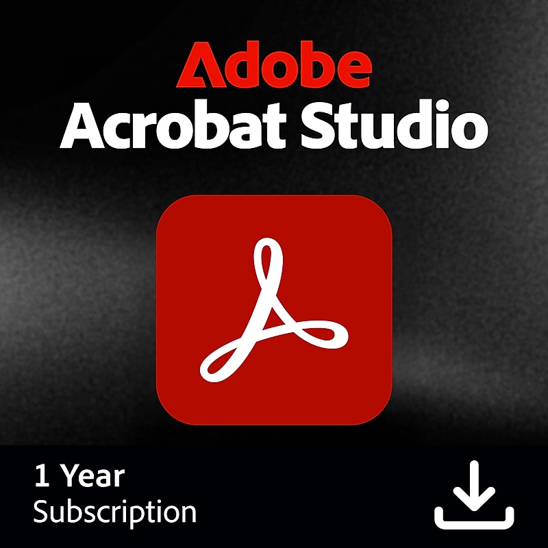 Adobe Acrobat Studio for for Windows/Mac (1 User ), Download image 1
