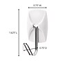 Command Small Wire Toggle Hooks, 0.5 lb., White, 28/Pack (17067-MPESBU)~#|#~4CCF8FCE-70D0-407C-8C73EA962D2E8C4D_sc7
