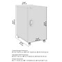 Bush Business Furniture Assure 26"H Storage Cabinet, White (AUS116WHSU)~#|#~4CD0DAB3-EE29-4A9A-A31505AC96D33D2D_sc7